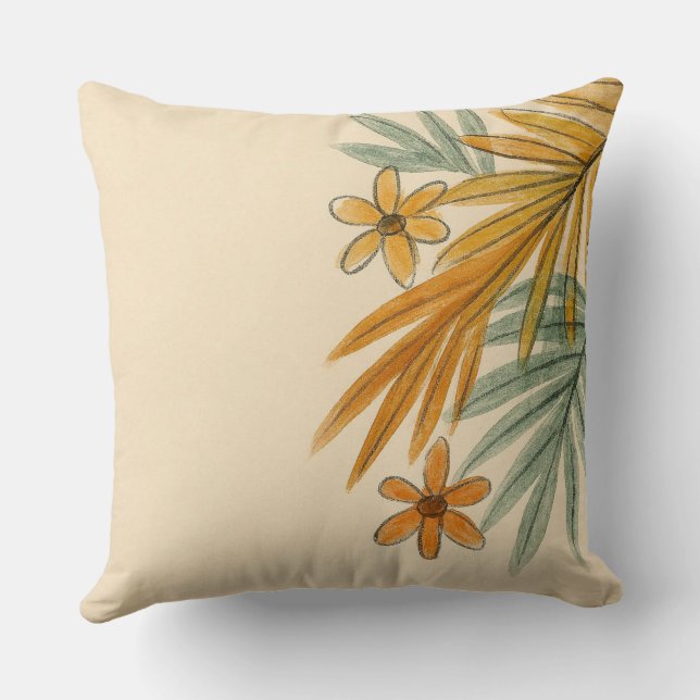 Coussin Mother’s Day Floral Decorative  (Verso)