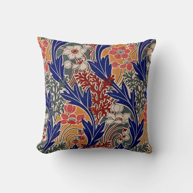Coussin Motif #8 de Nouveau d'art chez Emporio Moffa (Recto)