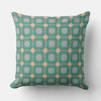 Coussin motif abstrait