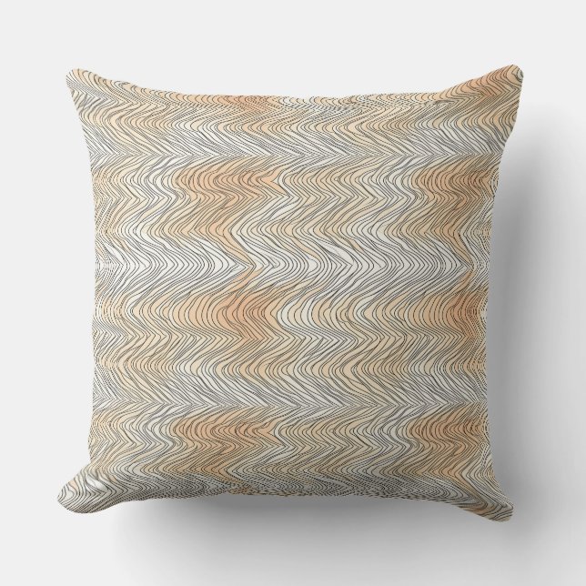 Coussin motif abstrait (Recto)