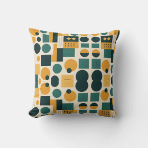 Coussin Motif abstrait Bauhaus