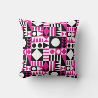 Coussin Motif abstrait moderne du milieu du siècle.
