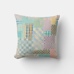 Coussin motif Abstrait sans soudure avec imitation d'un gr