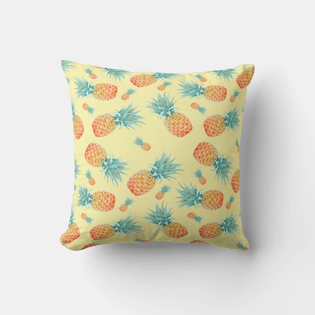 Coussin Motif ananas (Recto)