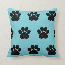 Motif animal de chiot d'empreinte de patte