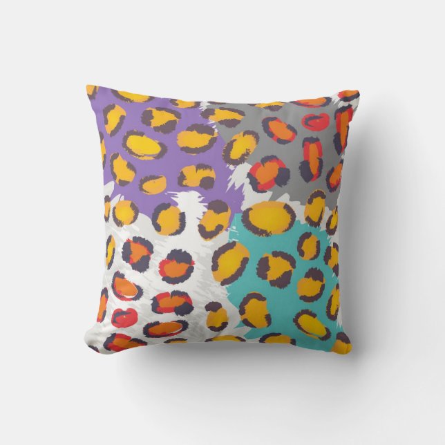 Coussin Motif animal de faune (Recto)