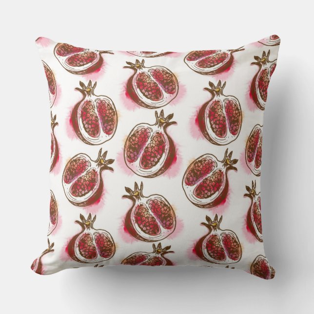 Coussin Motif avec la grenade (Recto)