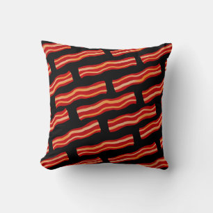 Coussin Motif Bacon savoureux
