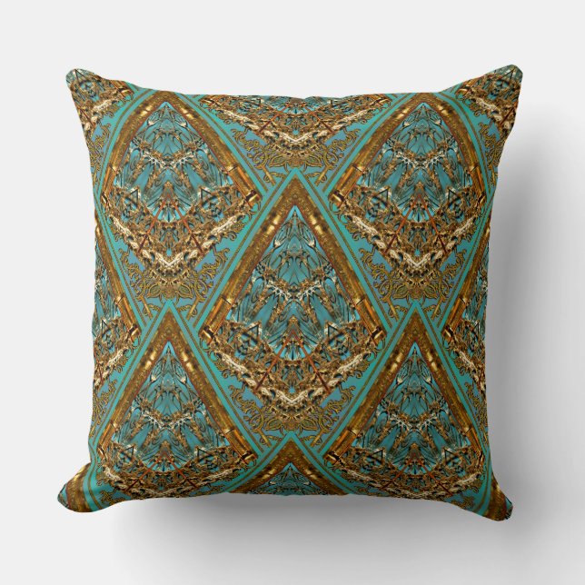 Coussin Motif baroque de Clavichoria (Recto)