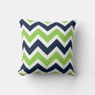 Coussin Motif bleu bleu bleu blanc de la marine