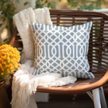 Motif bleu et blanc Dusty