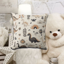 Motif Boho Jungle Dinosaur