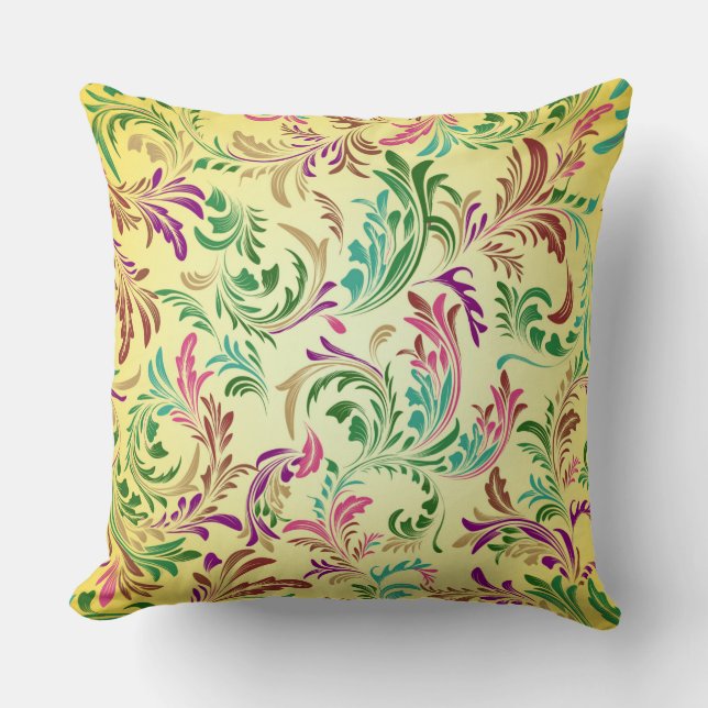 Coussin Motif Branches Design-78466 (Recto)
