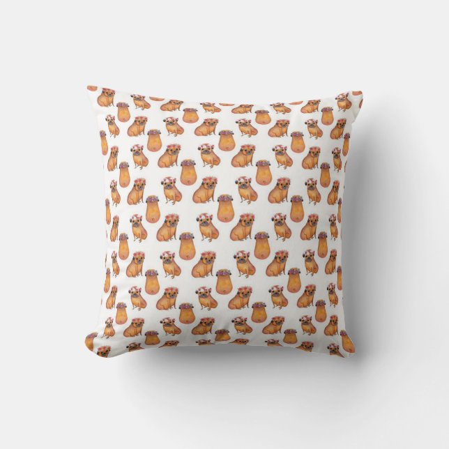 Coussin Motif Carlin (Recto)