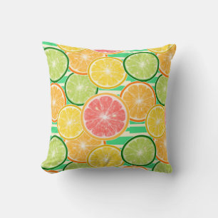 Coussin Motif Citrus
