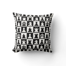 Motif classique de tableau d'échec noir et blanc