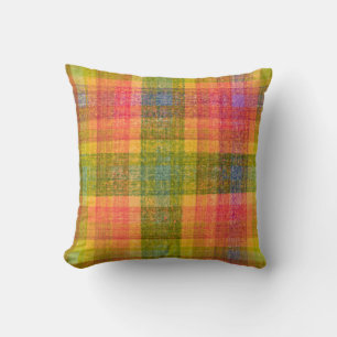 Coussin Motif couleur crayon dynamique