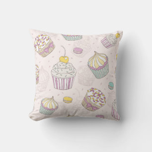 Coussin Motif Cupcake