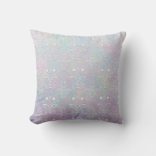 Coussin Motif damassé Pastel Dreams
