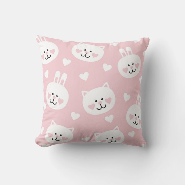 Coussin Motif d'amour 2 (Recto)