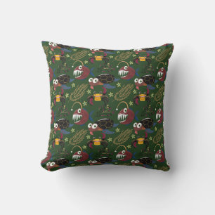 Coussin Motif d'animaux aquatiques   vie sous-marine en me