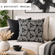 motif d'art en ligne moderne noir et blanc