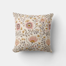 Motif d'art folklorique floral peint