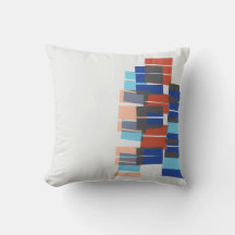Motif d'art moderne coloré du milieu du siècle