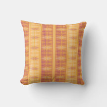 Motif d'art optique géométrique orange et magenta
