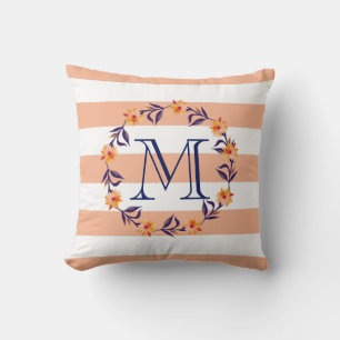 Coussin Motif de bandes