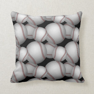 Coussin Motif de base-ball
