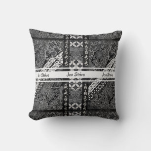Coussin Motif de BATIK moderne