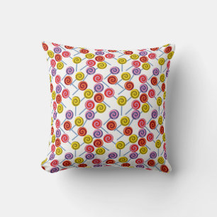 Coussin Motif de bonbons   motif Lollies   lollipop 2