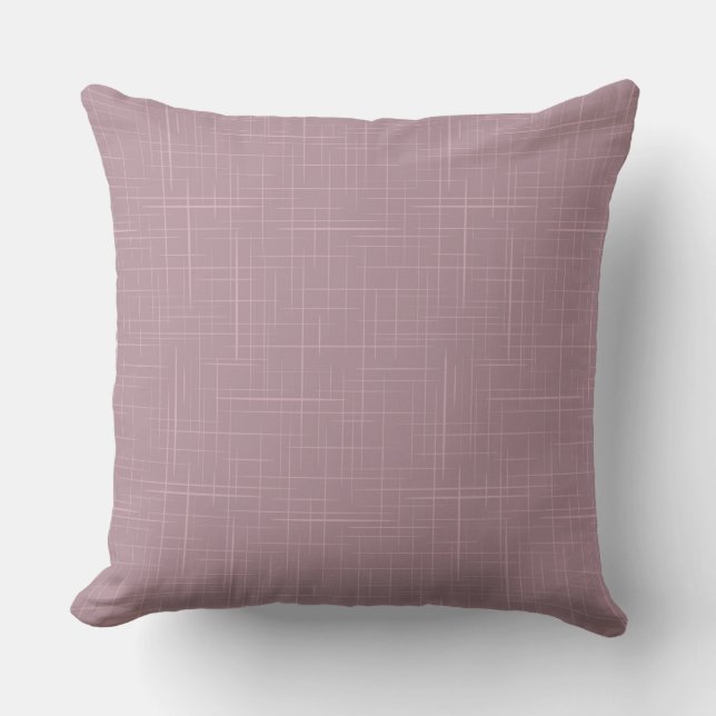 Coussin Motif de cacao abstrait texturé (Recto)