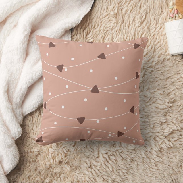 Coussin Motif de chips au chocolat au lait (Couverture)