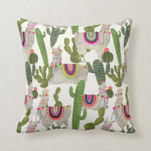 Coussin Motif de collection de Llamarama