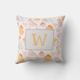 Coussin motif de dinosaures qui capturera chaque enfant