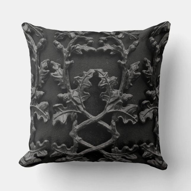 Coussin Motif de feuille de fer (Recto)