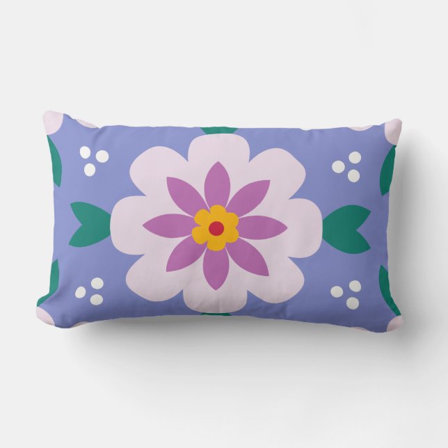 Coussin Motif de fleurs (Recto)