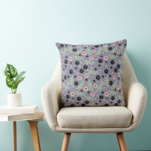 Coussin motif de fleurs de cerisier