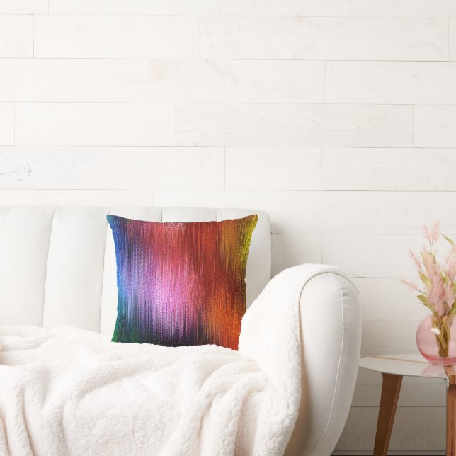 Coussin Motif de fond coloré, (Canapé)
