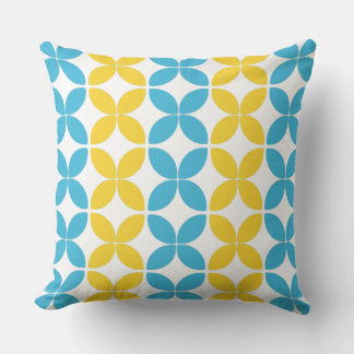 coussin motif de géométrie ; décoration à domicile