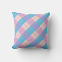 Motif de Jacquard rétro mignon en bleu violet rose