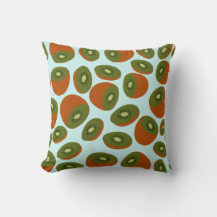 Coussin Motif de Kiwifruit