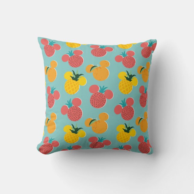 Coussin Motif de l'icône Mickey Mouse Fruit (Recto)