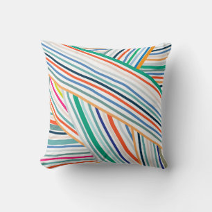 Coussin Motif de ligne