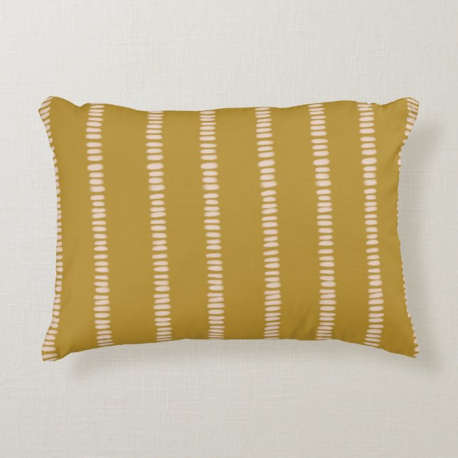 Coussin Motif de ligne de bande (Devant)
