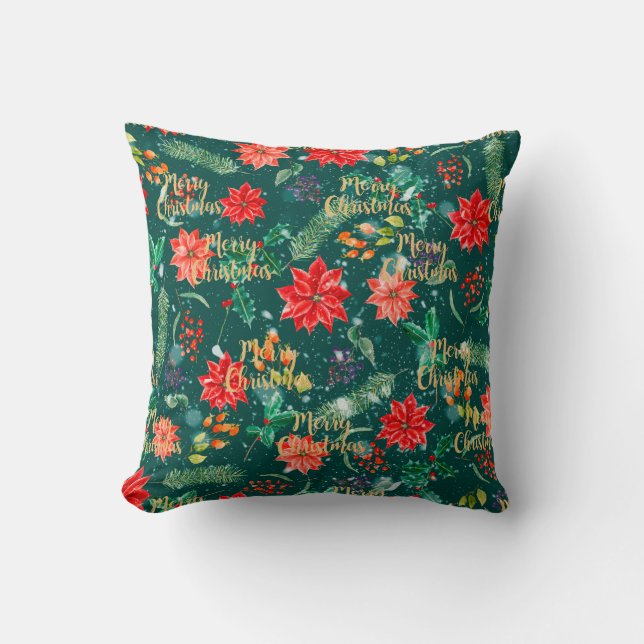 Coussin Motif de Noël (Recto)