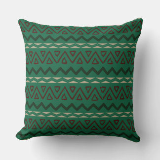 Coussin Motif de Noël vert