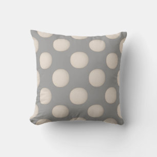 Coussin Motif de points Polka moderne